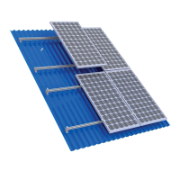 STRUCTURE FOR SANDWICH ROOF 580W PANEL 5kW,SET
