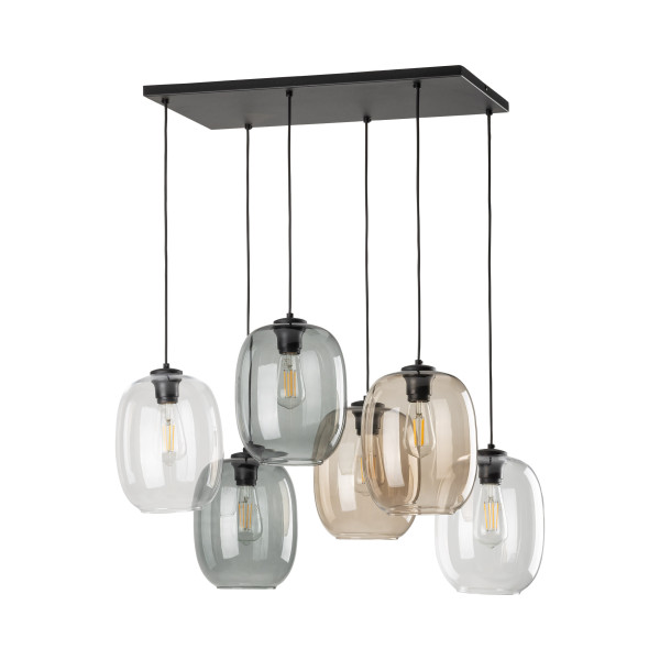 Chandelier ELIO 5974 6xE27 black                                                                                                                                                                                                                               