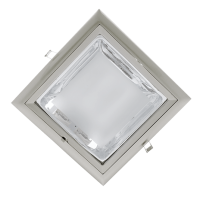 GL204 DOWNLIGHT 2XG24 SATIN NICKEL MODEL 2