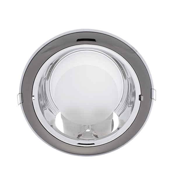 GL206E DOWNLIGHT 2XE27 GRAPHITE/CHROME MODEL 2