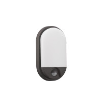 ST72Y LED PIR SENSOR LAMP 140° 15W 4000K BLACK                                                                                                                                                                                                                 