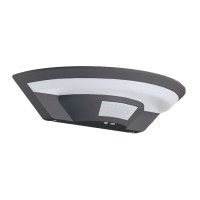 ST57B LED PIR SENSOR LAMP 120° 15W 4000K BLACK                                                                                                                                                                                                                 