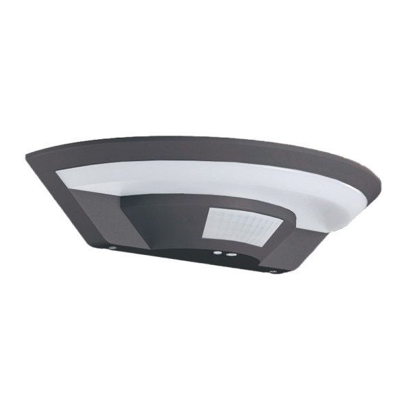 ST57B LED PIR SENSOR LAMP 120° 15W 4000K BLACK                                                                                                                                                                                                                 