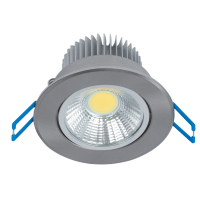 LSLCOB LED SPOT SVETILJKA 7W 4000K-4300K 230V SATIN NIKL