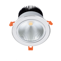 LED UGRADNA SVETILJKA RDL60COB 20W 230V 2700K 60° BELA