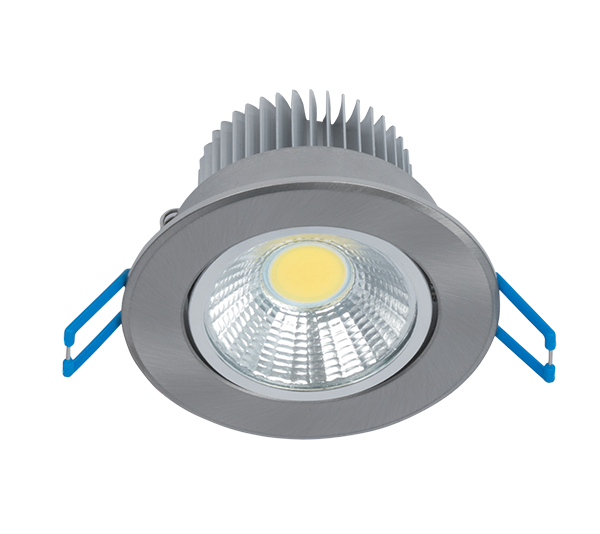 LSLCOB LED SPOT SVETILJKA 7W 2700K-3000K 230V SATIN NIKL