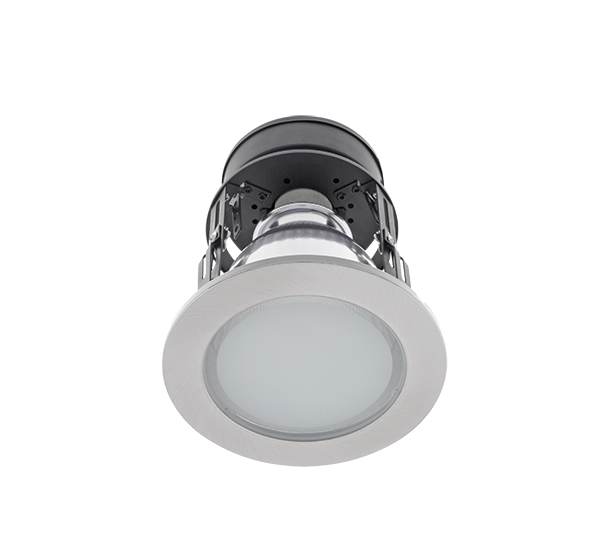 LED SPOT LAMPA GL120/4 + 1XLED SIJALICA 9W 4000K SATIN NICKEL