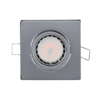 LED METALNA KVADRATNA SPOTLAMPA PAR 16 5.5W 2700-3000K SATIN NIKL