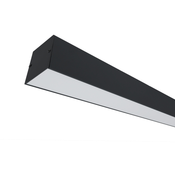 LED PROFIL ZA NADGRADNU MONTAŽU S48 24W 6500K 1200MM CRNI