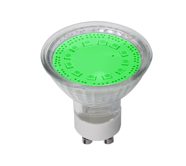 LED SIJALICA SMD2835 3W GU10 230V 3000K ZELENA