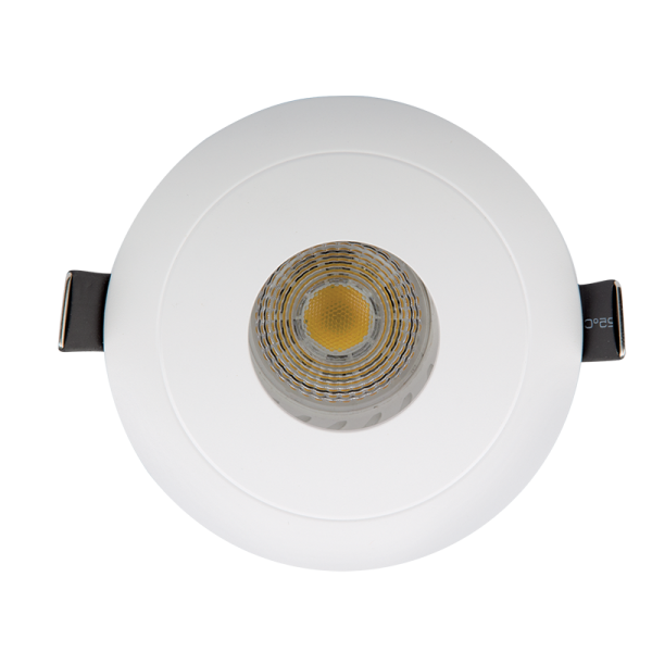 LED PLASTIČNA OKRUGLA SPOTLAMPA PAR 16 COB 7W 4000-4300K BELA